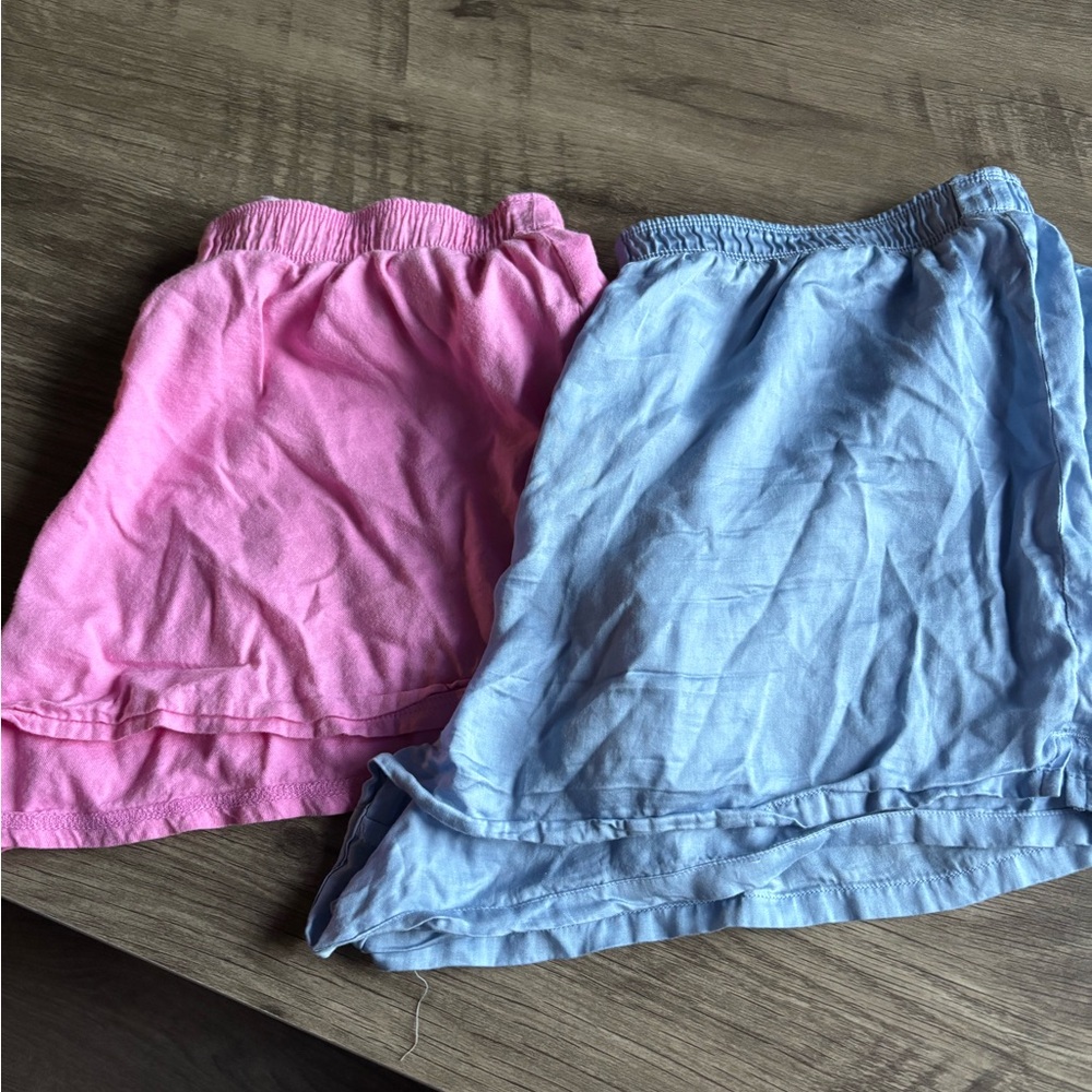2 pair of VS pink sleep shorts